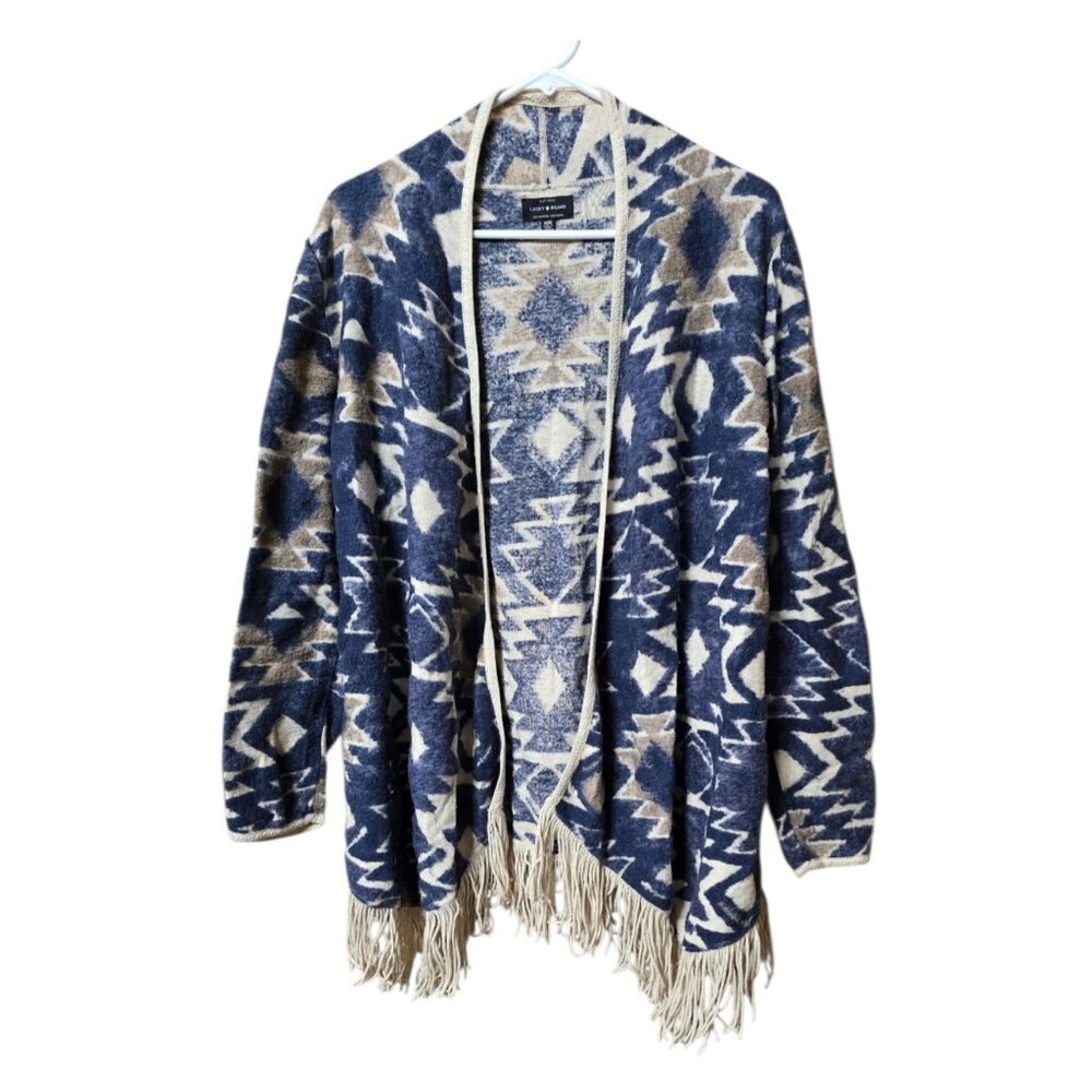 Ladies Lucky Brand Open Front Cardigan